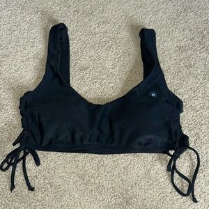 Hollister Bikini Top / Color: Black / Size: Medium